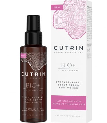 Зміцнююча сироватка проти випадіння волосся у жінок Cutrin Bio+