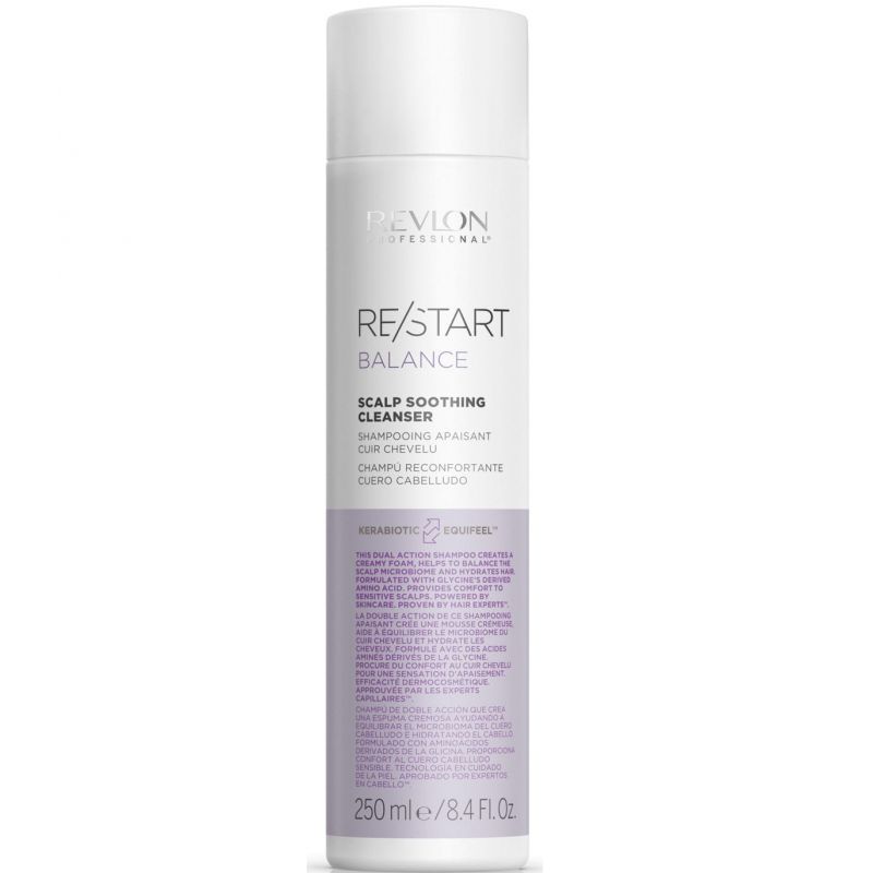 Шампунь для чувствительной кожи головы Revlon Professional Restart Balance Scalp Soothing Cleanser Шампунь для чувствительной кожи головы Revlon Professional Restart Balance Scalp Soothing Cleanser