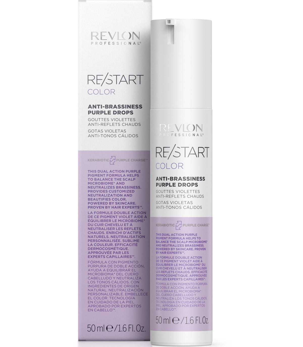 Revlon Restart Сыворотка для окрашенных волос с фиолетовым пигментом