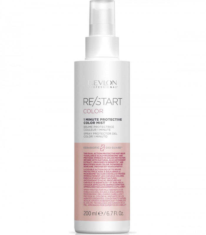Спрей для фарбованого волосся Revlon Professional Restart Color 1 Minute Protective Color Mist Спрей для фарбованого волосся Revlon Professional Restart Color 1 Minute Protective Color Mist