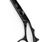 Ножницы Kasho Silver Black Line 6,0