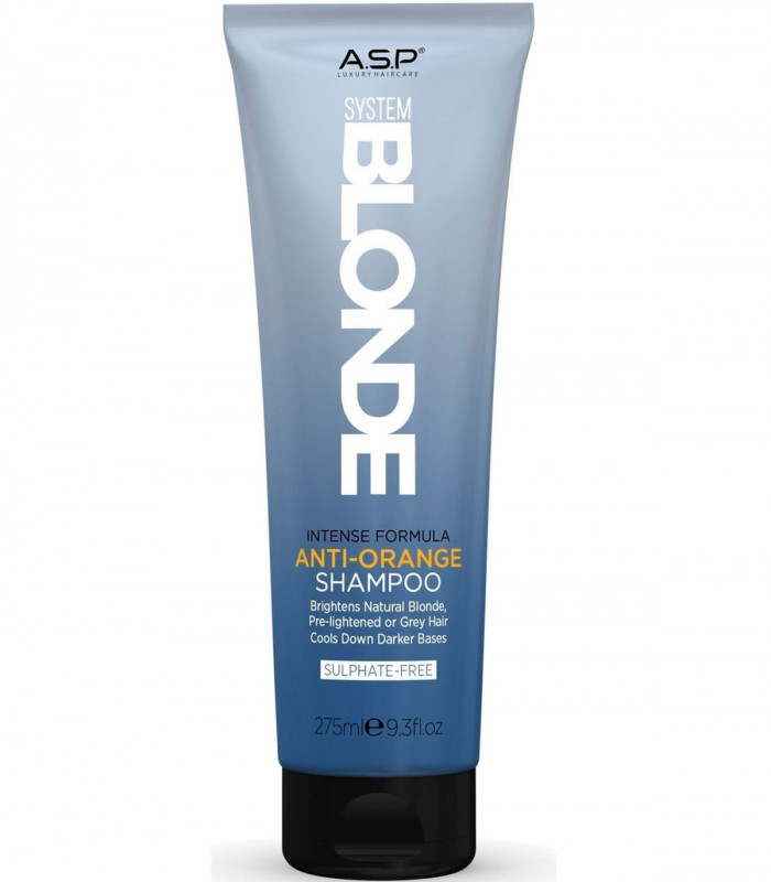 ASP System Blonde Anti-Orange Shampoo Шампунь для нейтрализации оранжевого пигмента купить в Киеве, Украине ❤️ Lavka Kabani