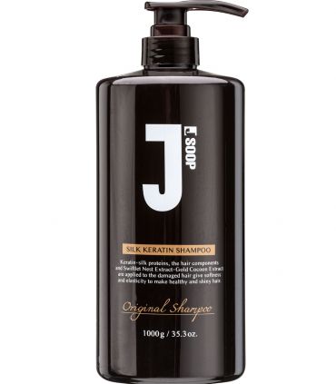 Восстанавливающий шампунь для волос с кератином Jsoop Renewal Silk Keratin Shampoo