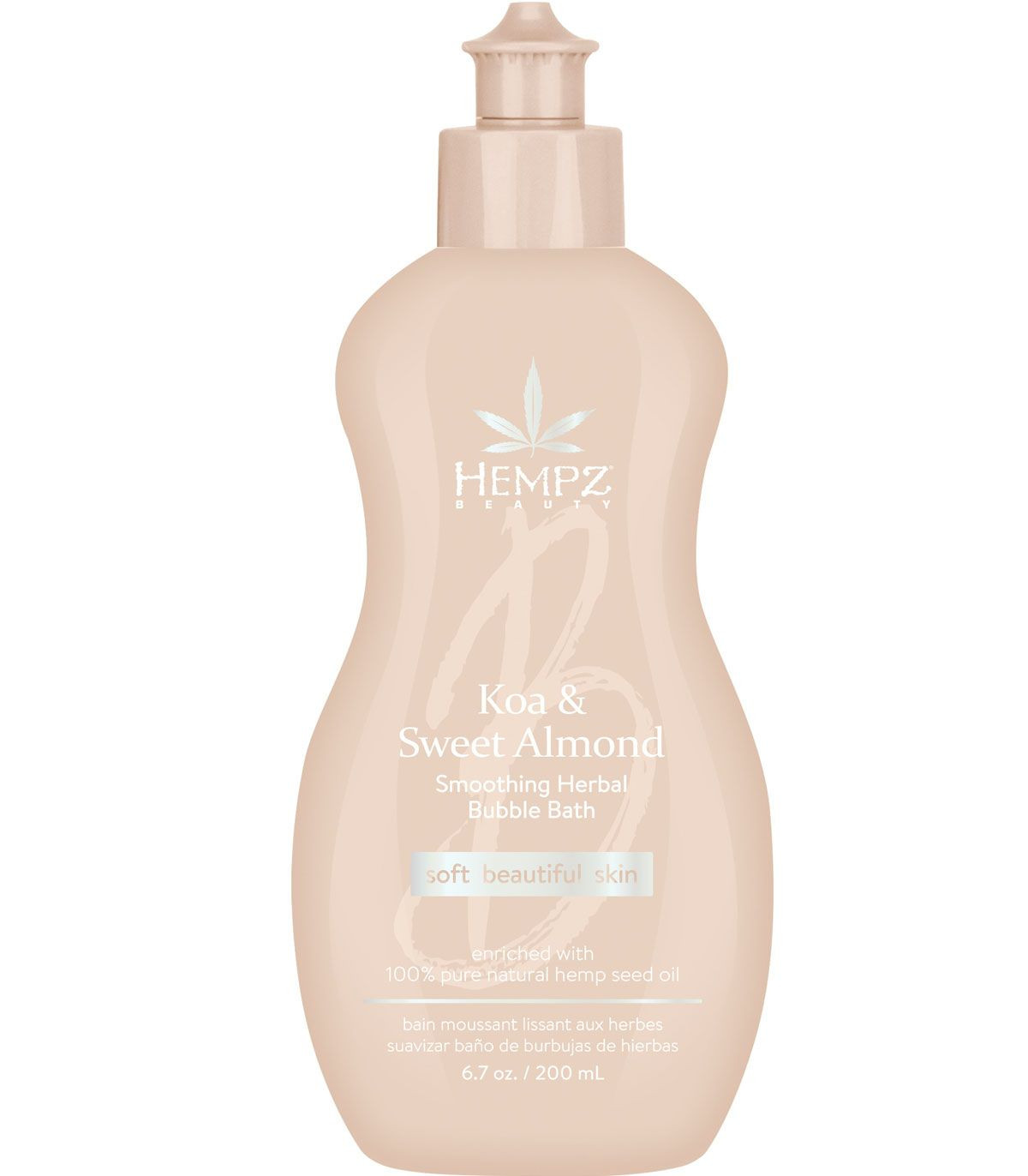 Hempz Koa & Sweet Almond Smoothing Herbal Bubble Bath & Body Wash Піна для ванни Коа-Солодкий Мигдаль