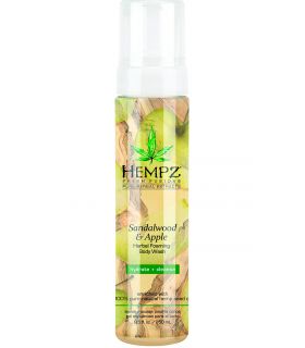 Гель-піна для душа Сандал-Яблоко Hempz Fresh Fusions Sandalwood & Apple Herbal Foaming Body Wash