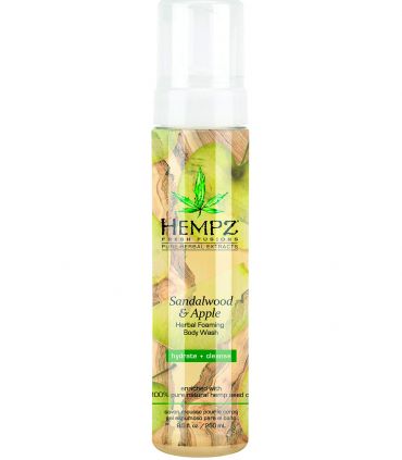 Гель-пена для душа Сандал-Яблоко Hempz Fresh Fusions Sandalwood & Apple Herbal Foaming Body Wash