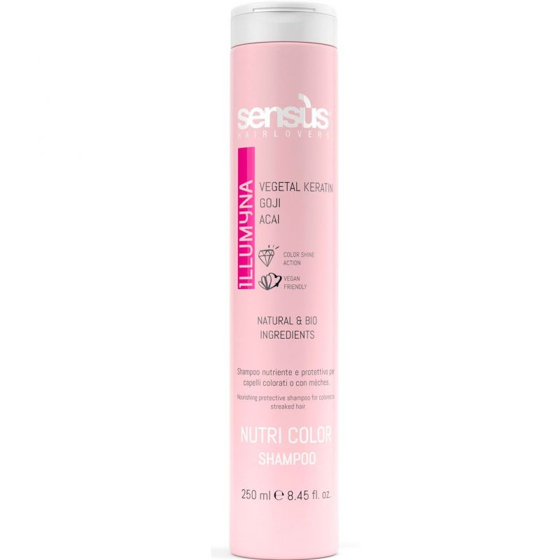 Шампунь для защиты цвета окрашенных и мелированных волос Sensus Nutri Color Shampoo Шампунь для защиты цвета окрашенных и мелированных волос Sensus Nutri Color Shampoo