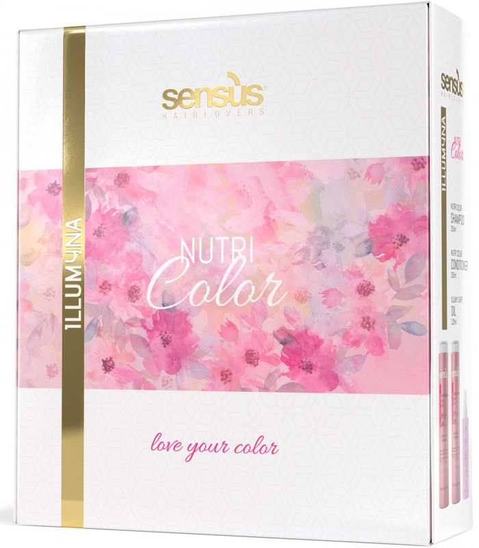 Sensus Nutri Color Retail Набір для для захисту кольору фарбованого і мелірованого волосся купити в Києві, Україні - Lavka Kaban