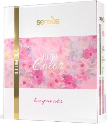 Набір для для захисту кольору фарбованого і мелірованого волосся Sensus Nutri Color Retail