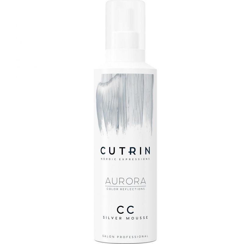 Тонирующий серебряный мусс Cutrin Aurora CC Silver Mousse Тонирующий серебряный мусс Cutrin Aurora CC Silver Mousse