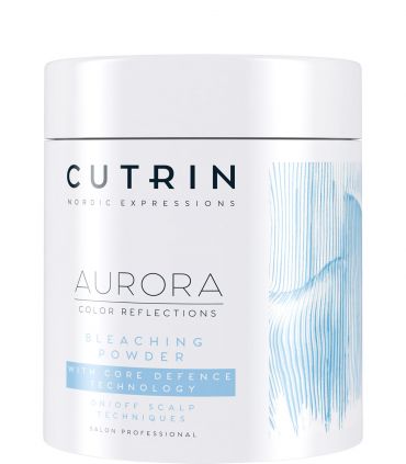 Освітлюючий порошок без запаху з технологією захисту структури волосся Cutrin Aurora Core Defence Bleach Powder