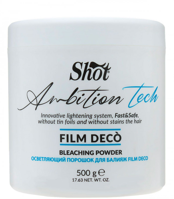 Shot Film Deco Bleaching Powder Освітлюючий порошок для балаяжу купити в Україні та Києві ❤ Lavka Kabani