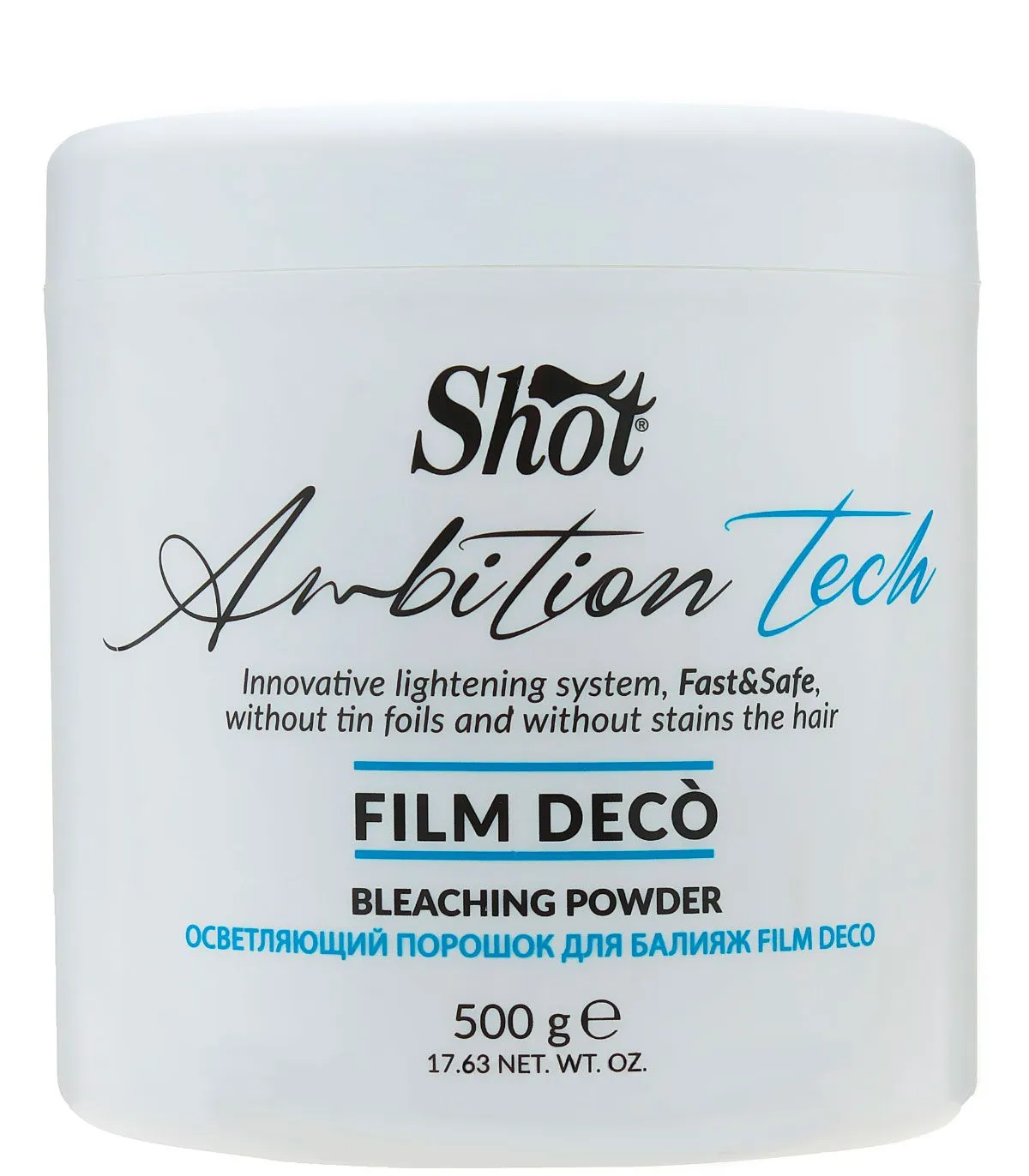 Shot Film Deco Bleaching Powder Освітлюючий порошок для балаяжу купити в Україні та Києві ❤ Lavka Kabani