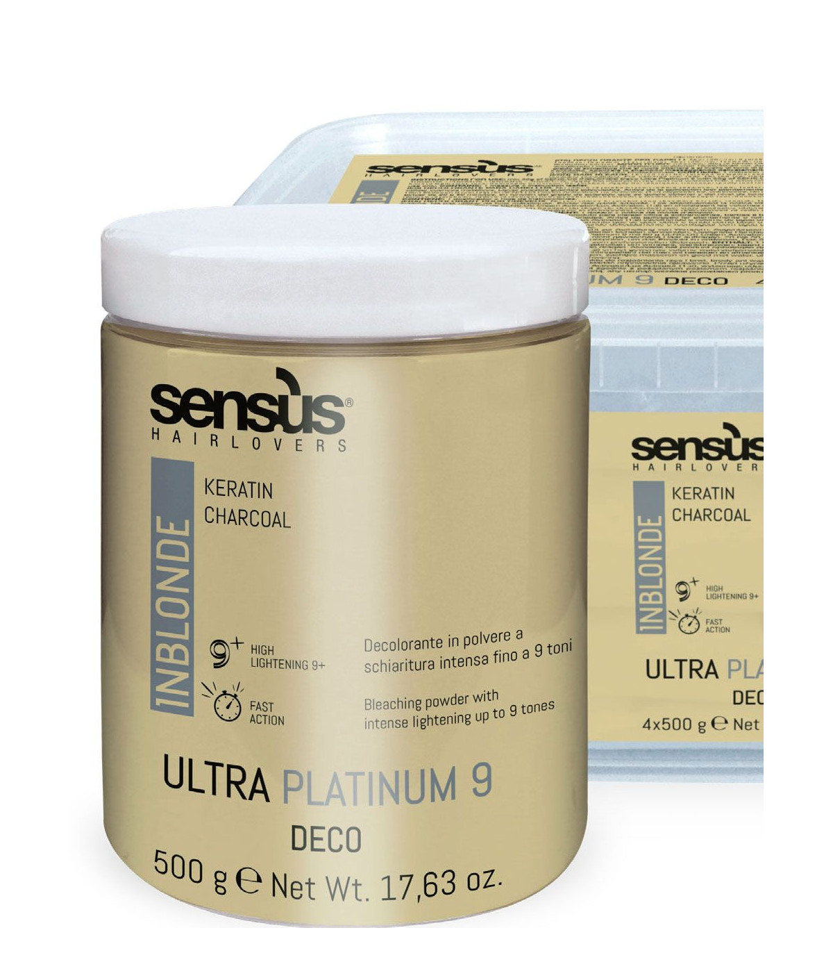 Sensus Deco Ultra Platinum 9 Осветляющая пудра с Plex купить в Киеве, Украине - Lavka Kabani