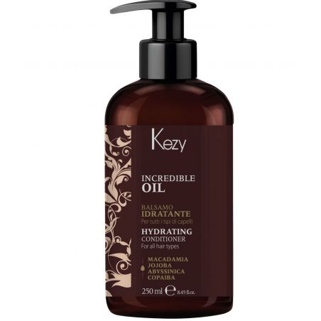 Увлажняющий и разглаживающий кондиционер Kezy Incredible Oil Hydrating Conditioner