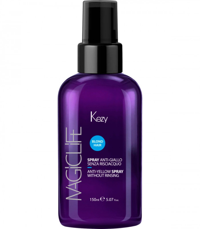 Kezy Magic Life Blond Hair Anti-Yellow Spray  Двухфазный спрей против желтизны купить в Киеве, Украине ❤ Lavka Kabani