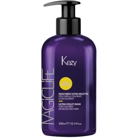 Тонуюча маска для волосся Ультрафіолет Kezy Magic Life Blond Hair Ultra Violet Mask