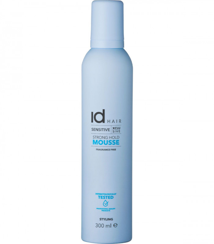 IdHAIR Sensitive Xclusive Mousse Strong Hold Мусс для фиксации и объема купить в Киеве, Украине ❤ Lavka Kabani