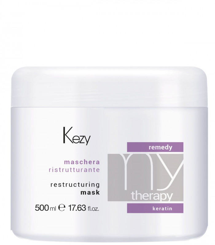 Kezy My Therapy Remedy Restructuring Mask Реструктуруюча маска з кератином купити в Києві, Україні ❤ Lavka Kabani