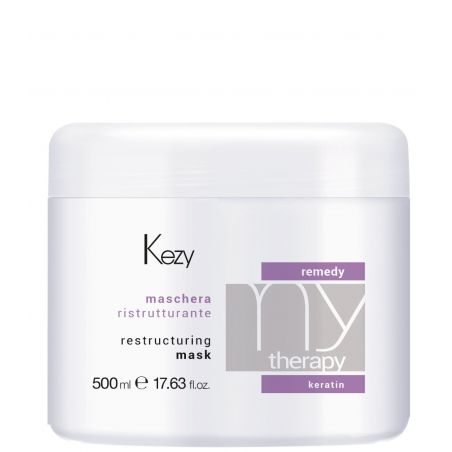 Реструктурирующая маска с кератином Kezy My Therapy Remedy Restructuring Mask