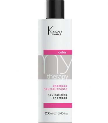 Шампунь для нейтралізації жовтизни Kezy My Therapy Color Neutralizing Shampoo