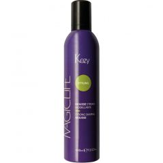 Моделюючий мус сильної фіксації Kezy Magic Life Mousse Strong Modellante