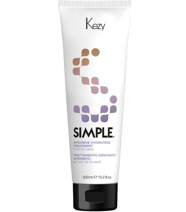 Маска интенсивного увлажнения для глубокого восстановления волос Kezy Simple Intensivet Mask