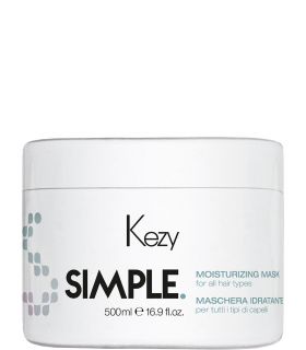 Зволожуюча маска для волосся Kezy Simple Moisturizing Mask