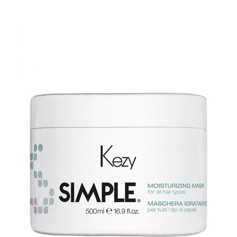 Увлажняющая маска для волос Kezy Simple Moisturizing Mask Увлажняющая маска для волос Kezy Simple Moisturizing Mask