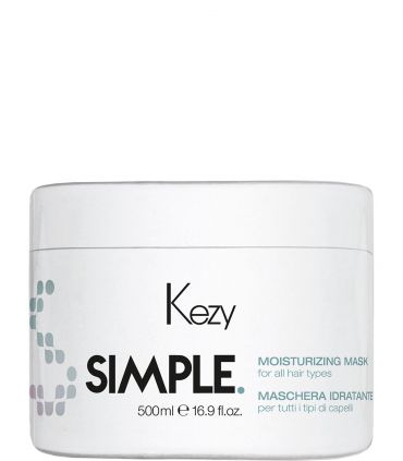 Увлажняющая маска для волос Kezy Simple Moisturizing Mask