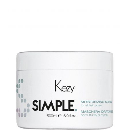 Зволожуюча маска для волосся Kezy Simple Moisturizing Mask