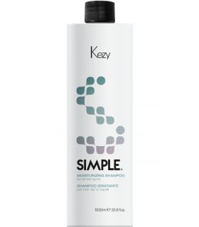 Зволожуючий шампунь для всіх типів волосся Kezy Simple Moisturizing Shampoo