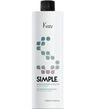 Увлажняющий шампунь для всех типов волос Kezy Simple Moisturizing Shampoo