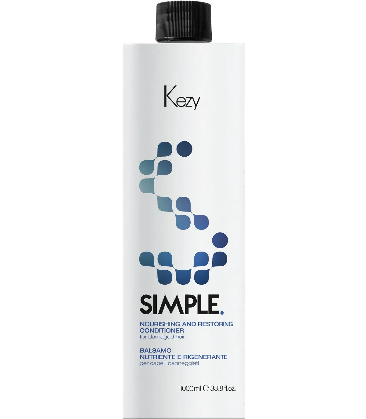 Kezy Simple Nourishing and Restoring Conditioner Бальзам для живлення пошкодженого волосся купити в Києві, Україні ❤ Lavka Kaban