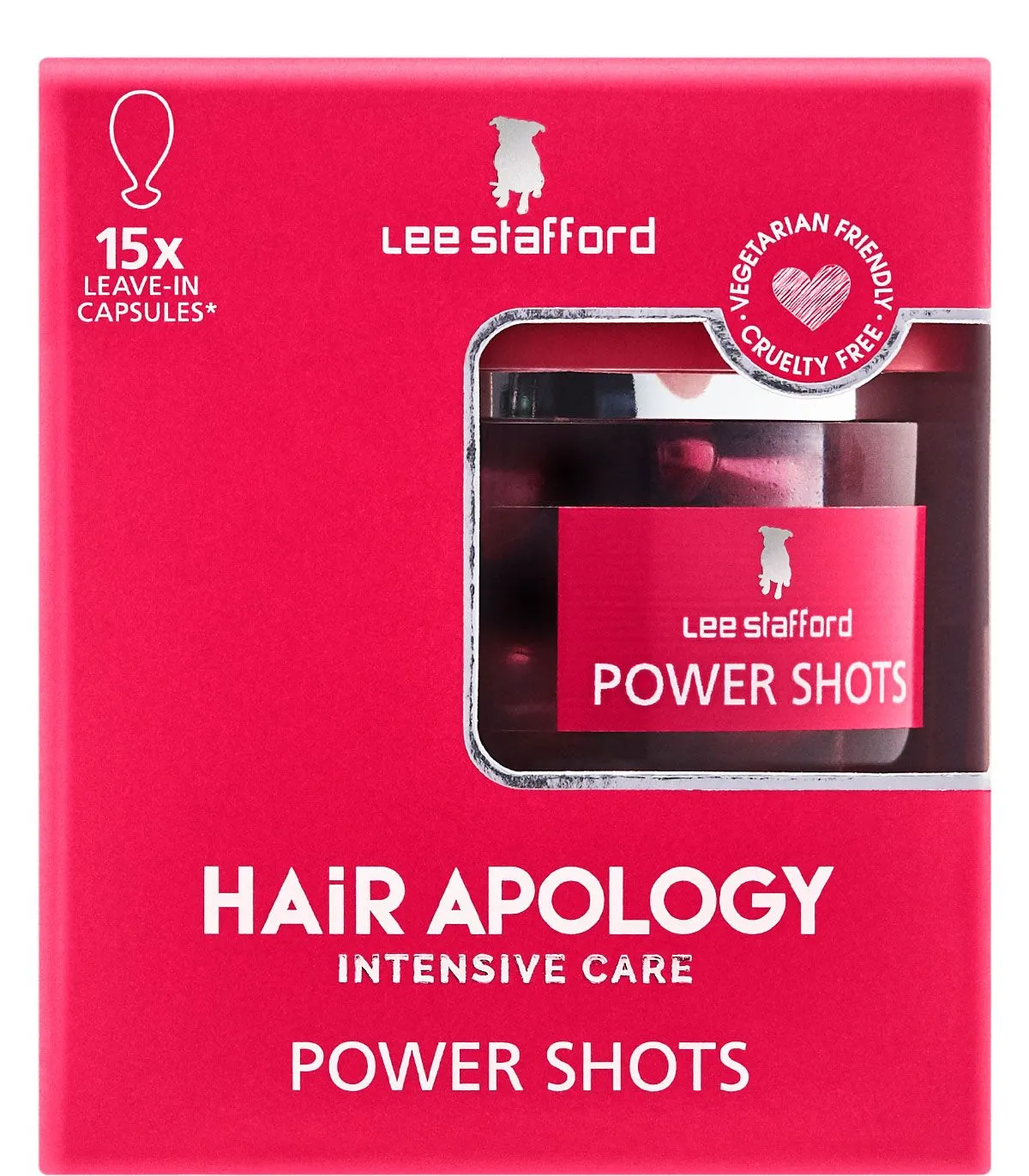 Lee Stafford Hair Apology Intensive Care Power Shots Капсули для інтенсивного лікування пошкодженого волосся купити в Києві, Укр