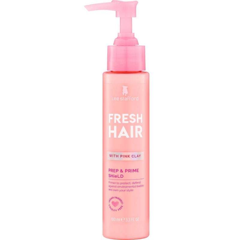 Защитный праймер для волос с розовой глиной Lee Stafford Fresh Hair Prep & Prime Weightless Shield
