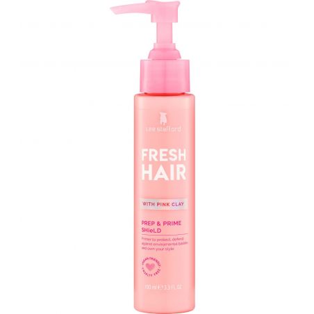 Захисний праймер для волосся з рожевою глиною Lee Stafford Fresh Hair Prep & Prime Weightless Shield