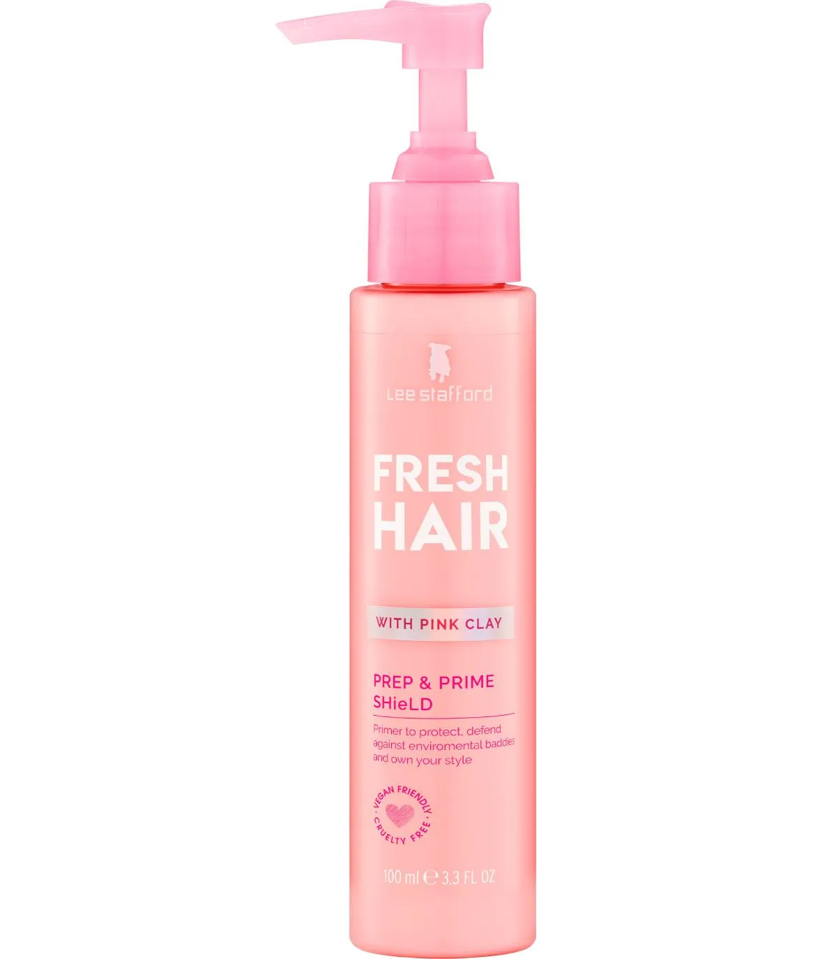 Lee Stafford Fresh Hair Prep & Prime Weightless Shield Захисний праймер для волосся з рожевою глиною купити в Києві, Україні ❤ L