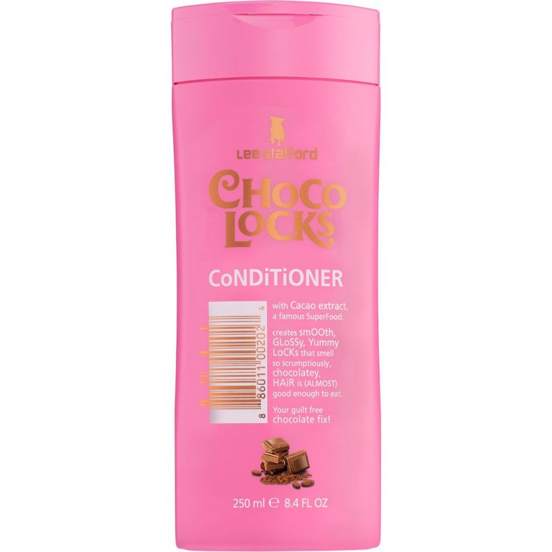 Кондиционер для гладких и блестящих волос с экстрактом какао Lee Stafford Choco Locks Conditioner