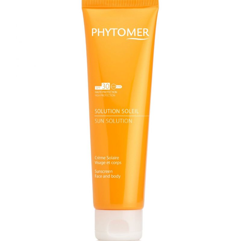Сонцезахисний зміцнюючий крем для обличчя та тіла SPF30 Phytomer Sun Solution Sunscreen Face and Body