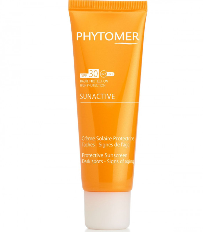 Phytomer Sunactive Protective Sunscreen Сонцезахисний крем для обличчя та тіла SPF30 купити в Києві, Україні ❤ Lavka Kabani