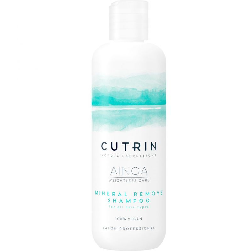 Шампунь для удаления минералов глубокой очистки Cutrin Ainoa Mineral Remove Shampoo Шампунь для удаления минералов глубокой очистки Cutrin Ainoa Mineral Remove Shampoo