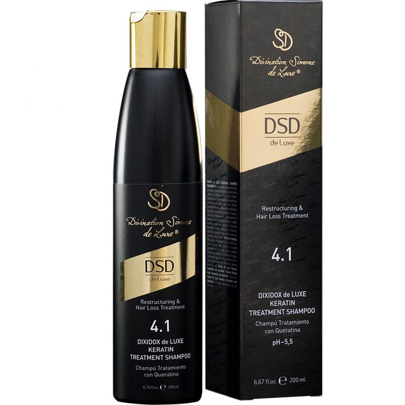 Відновлюючий шампунь з кератином Діксідокс Де Люкс DSD De Luxe 4.1 Dixidox Keratin Treatment Shampoo Відновлюючий шампунь з кератином Діксідокс Де Люкс DSD De Luxe 4.1 Dixidox Keratin Treatment Shampoo