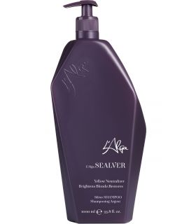 Восстанавливающий шампунь для светлых волос L'Alga Sealver Shampoo