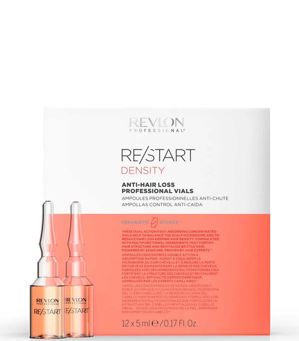 Revlon Restart Density Anti-hair Loss Professional Vials Ампулы против выпадения волос купить в Киеве, Украине ❤️️ Lavka Kabani