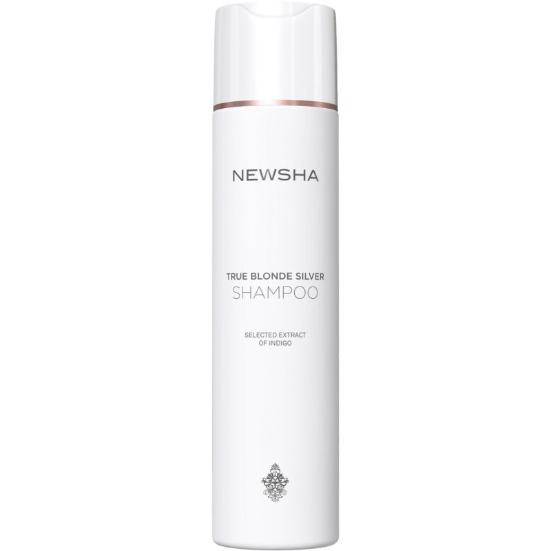 Синий шампунь для для поддержки блонда Newsha Classic Indigo True Blonde Silver Shampoo Синий шампунь для для поддержки блонда Newsha Classic Indigo True Blonde Silver Shampoo