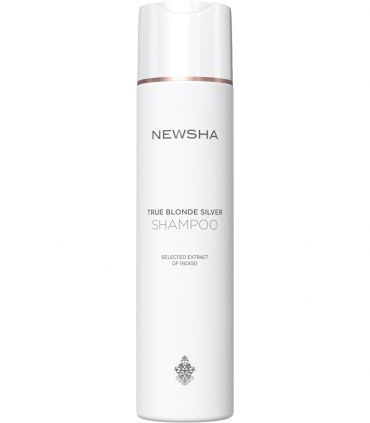 Синій шампунь для для підтримки блонда Newsha Classic Indigo True Blonde Silver Shampoo