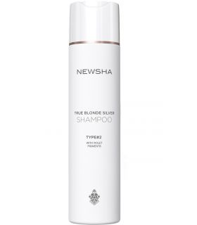 Фіолетовий шампунь для для підтримки блонда Newsha Classic True Blonde Silver Type №2 Shampoo