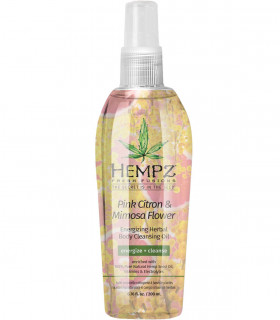 Очищуюче масло для душа Рожевий Лимон-Мімоза Hempz Fresh Fusions Pink Citron & Mimosa Cleansing Oil