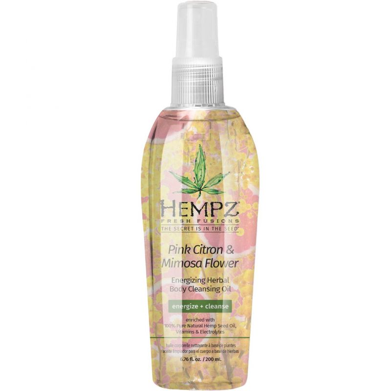Очищающее масло для душа Розовый Лимон-Мимоза Hempz Fresh Fusions Pink Citron & Mimosa Cleansing Oil Очищающее масло для душа Розовый Лимон-Мимоза Hempz Fresh Fusions Pink Citron & Mimosa Cleansing Oil